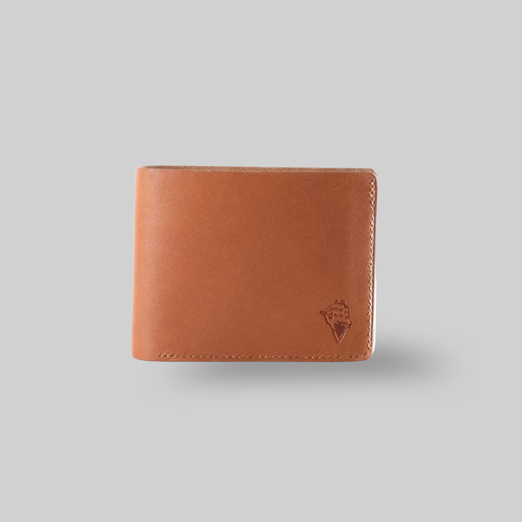 VOYEJ Shokunin-waza SHIN Short Wallet - Dompet Lipat Bifold Pria Kulit Sapi Asli