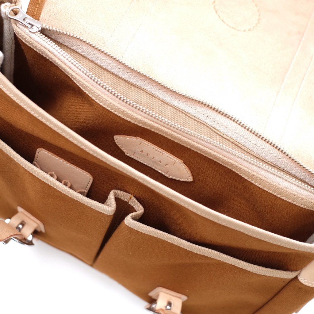 VOYEJ Atlas Bag - Tas Kulit Kanvas Pria
