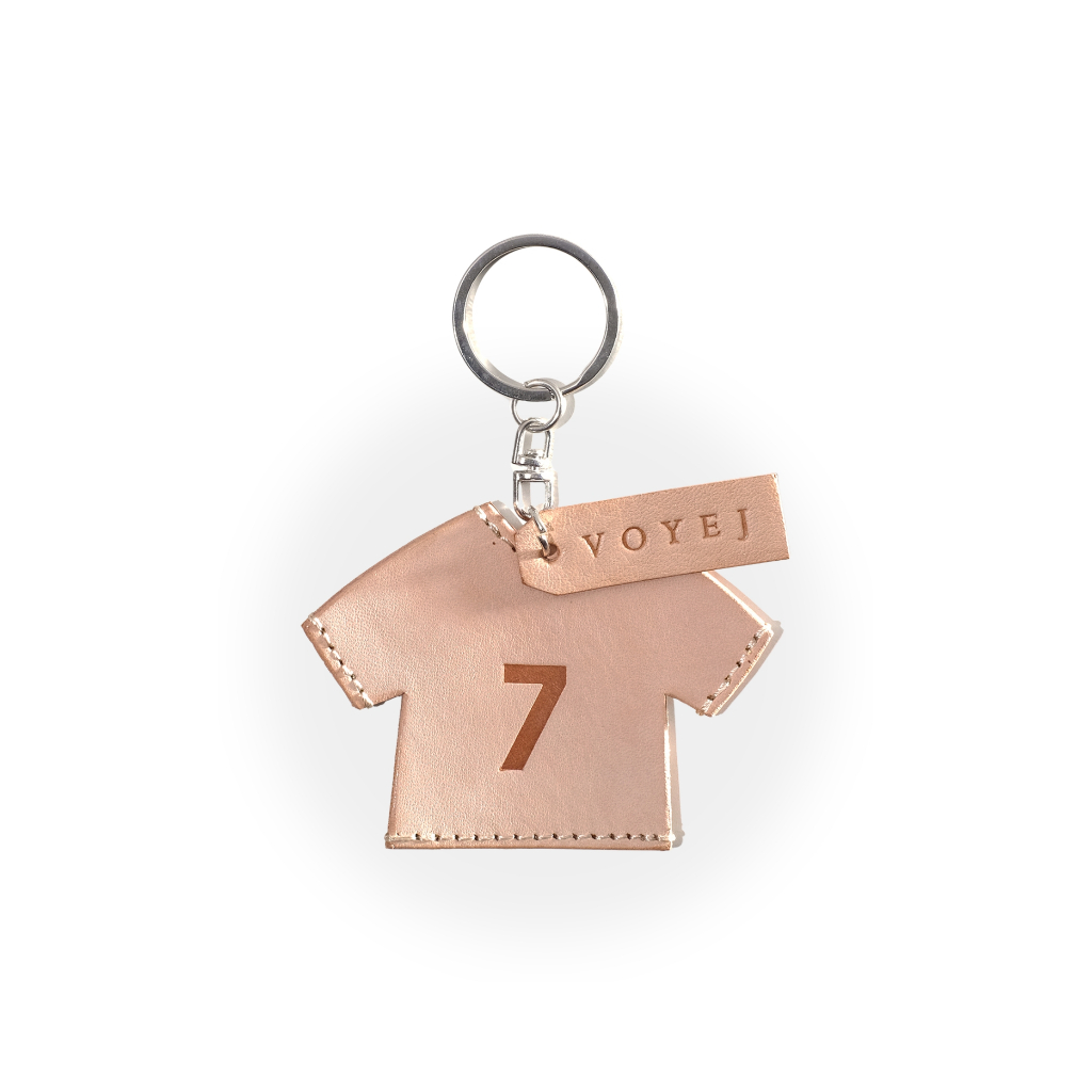 VOYEJ Jersey Key Ring Natural 7 - Gantungan Kunci
