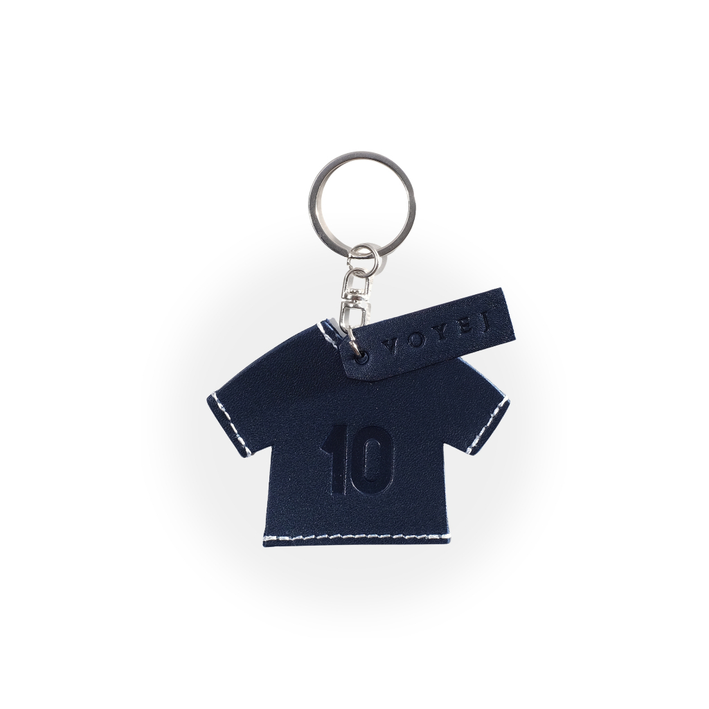 VOYEJ Jersey Key Ring Navy 10 - Gantungan Kunci