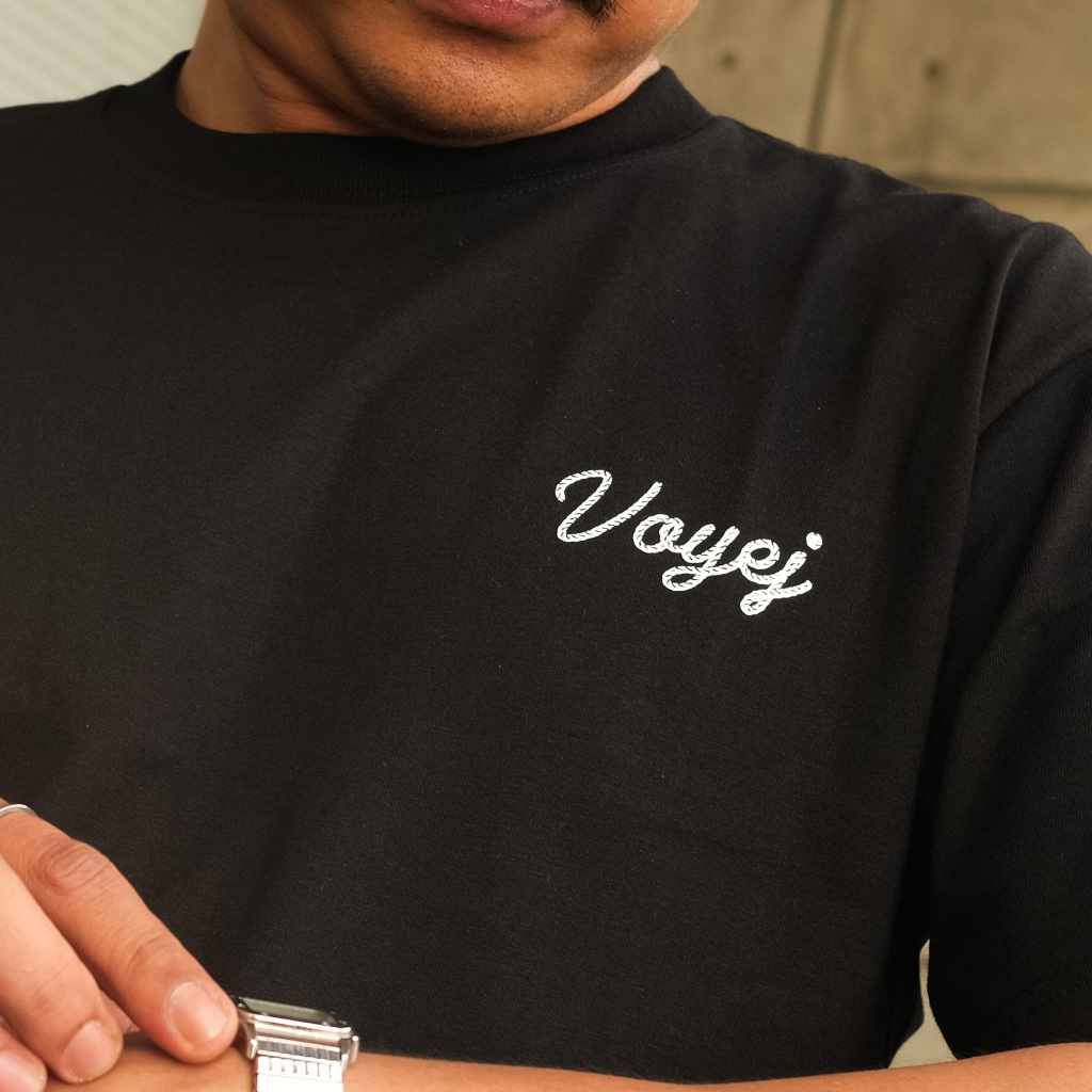 VOYEJ Rope Tee - Kaos Unisex Cotton