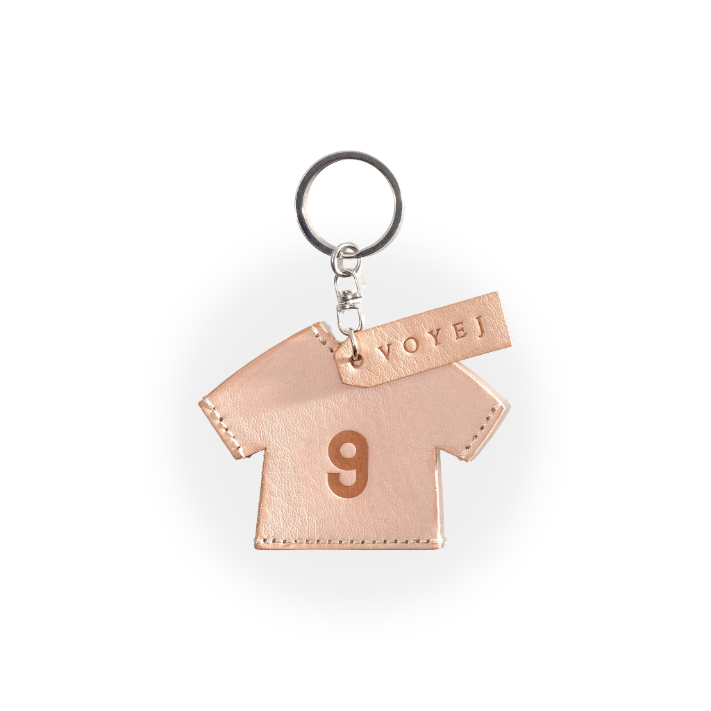 VOYEJ Jersey Key Ring Natural 9 - Gantungan Kunci