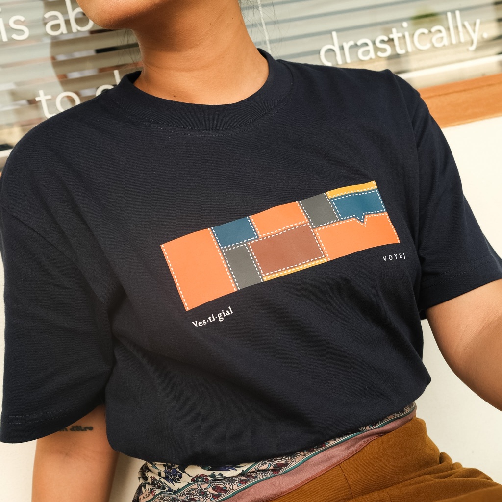 VOYEJ Vestigial Tee - Kaos Unisex Cotton