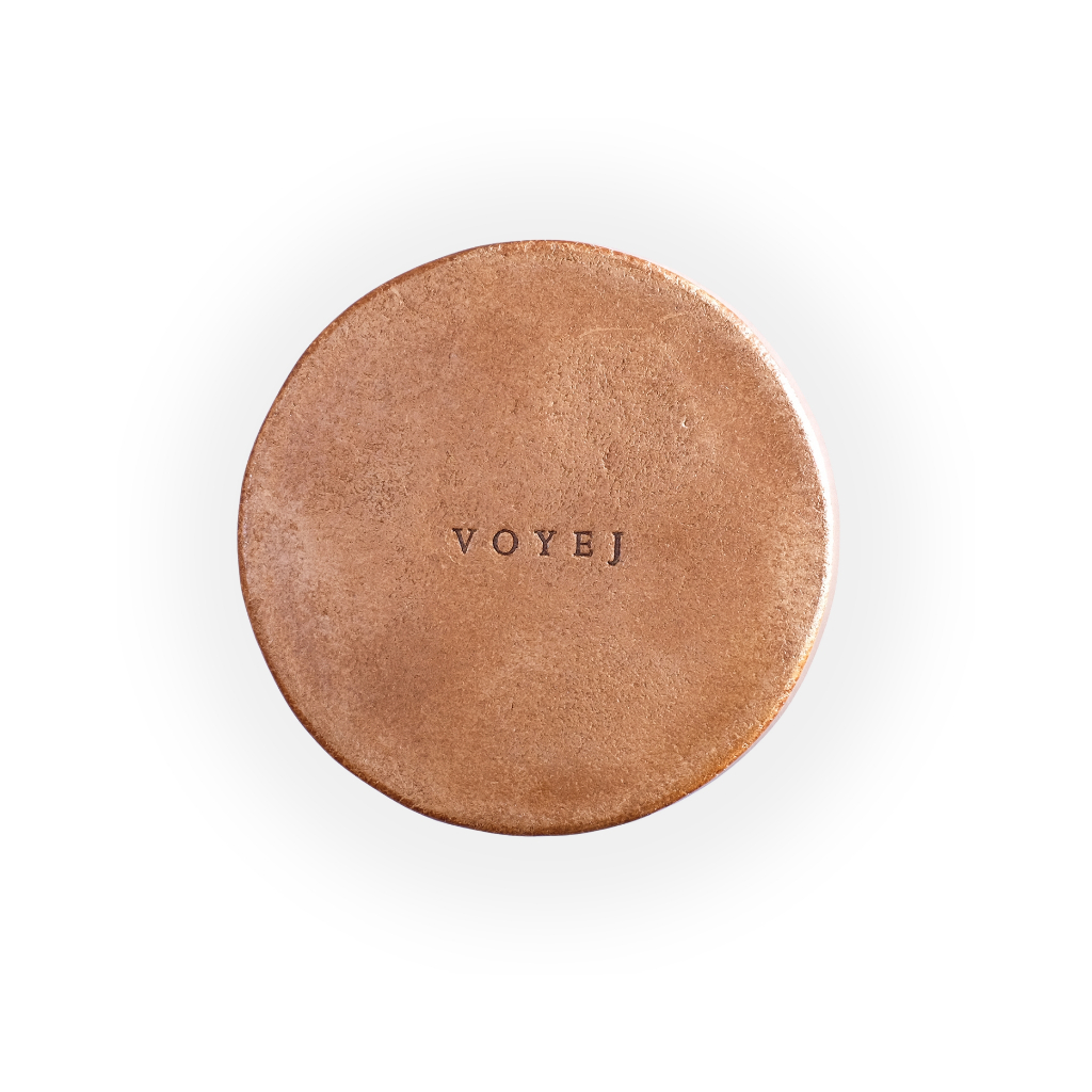 VOYEJ Football Coaster - Tatakan Gelas Kulit Sapi Asli