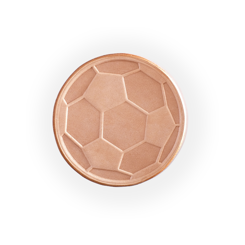 VOYEJ Football Coaster - Tatakan Gelas Kulit Sapi Asli