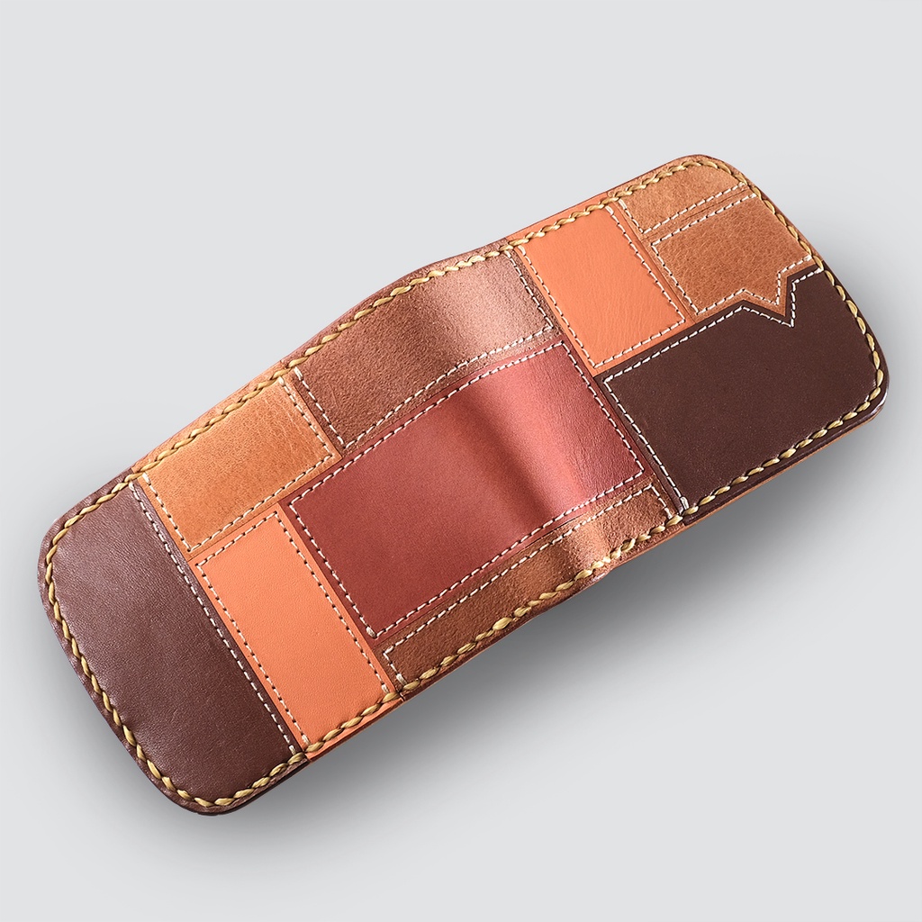 VOYEJ Vessel Vestigial Shades Of Brown - Dompet Kulit Pria