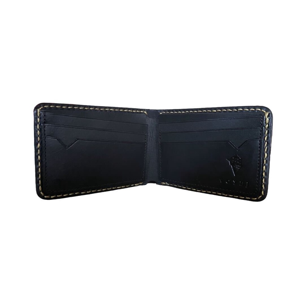 VOYEJ (Project360) Vessel VIII Black - Dompet Pria Kulit Sapi Asli
