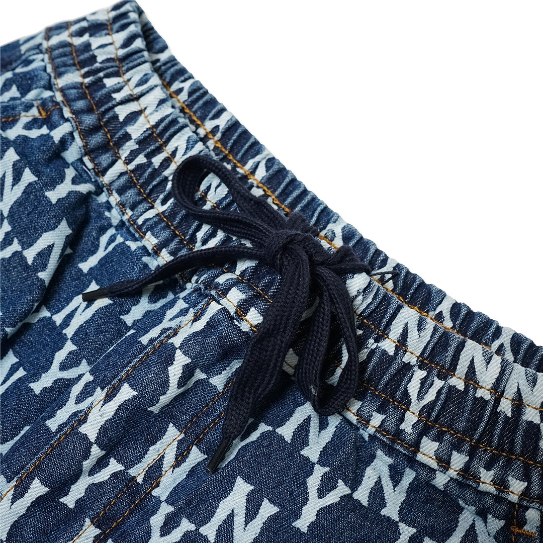 MLB Classic Monogram Denim Shorts