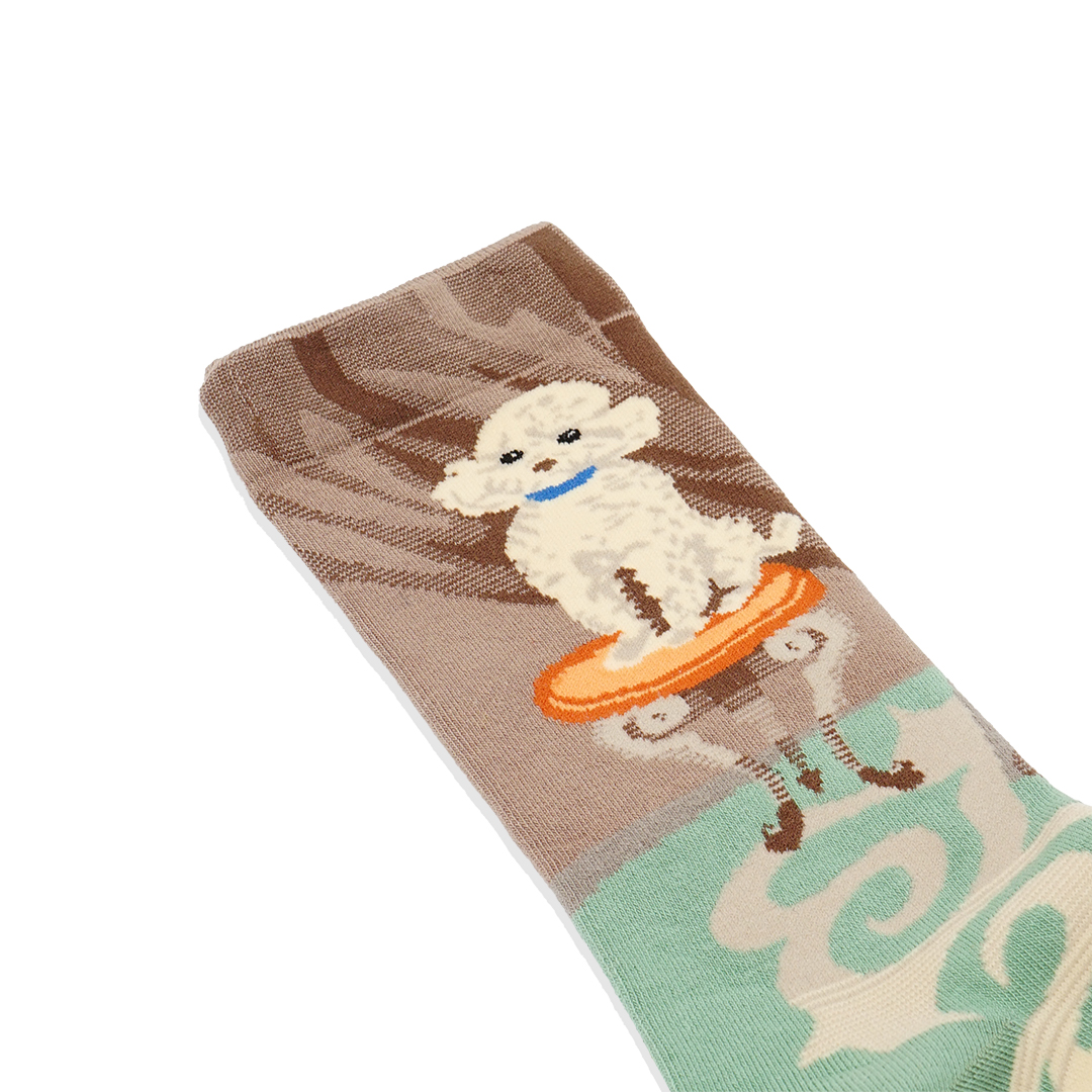 Bonne Maison Graphic Mid Socks
