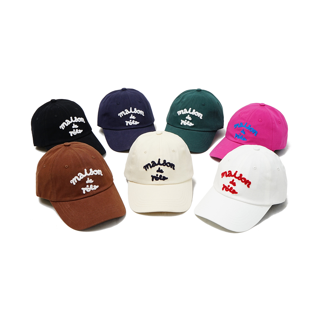Rolarola Maison De Rola Embroidery Baseball Cap