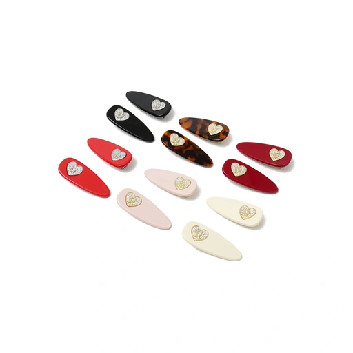 Image of Lululemon Jewelled Alligator Hair Clip 2-Pack