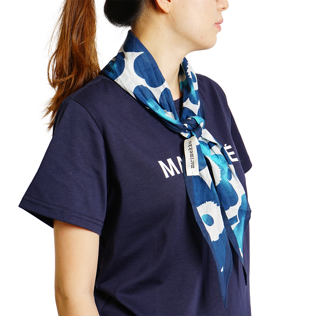 Marimekko Aiempi Akvarelli Unikko Kioski Scarf