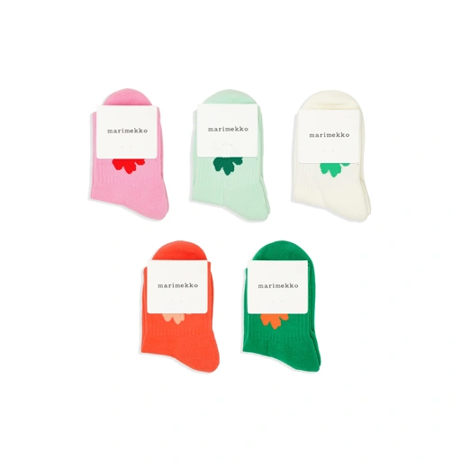 Marimekko Puikea Unikko Crew Socks