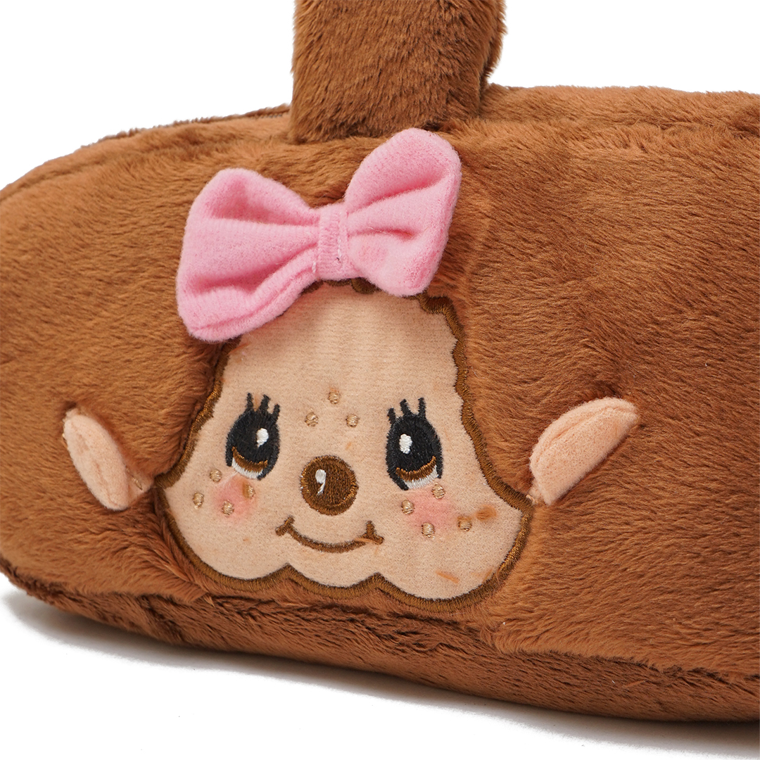 Monchhichi Plush Cosmetic Bag