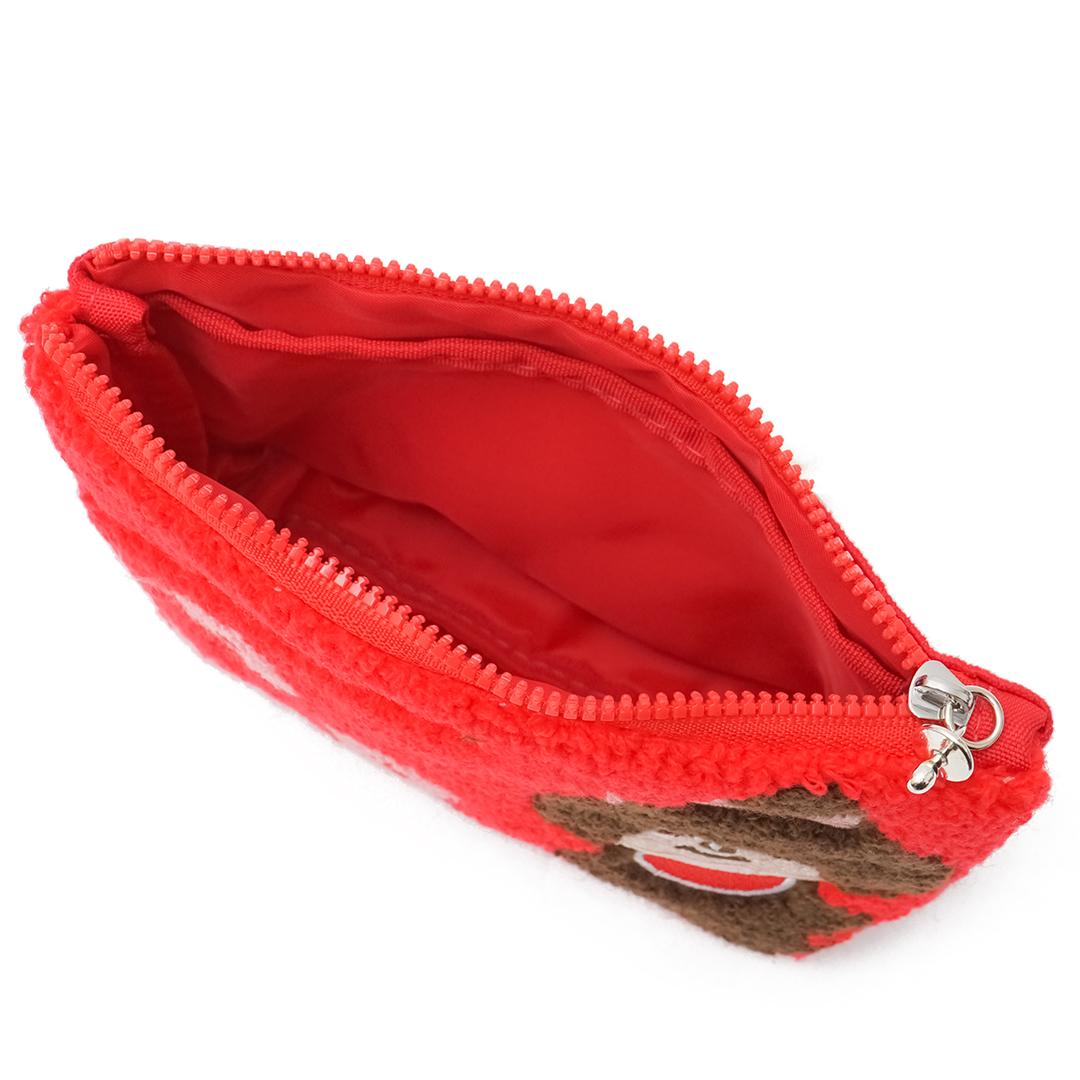 Monchhichi Sakura Chenille Embroidery Pouch
