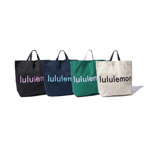 Lululemon Double-Handle Canvas Tote Bag