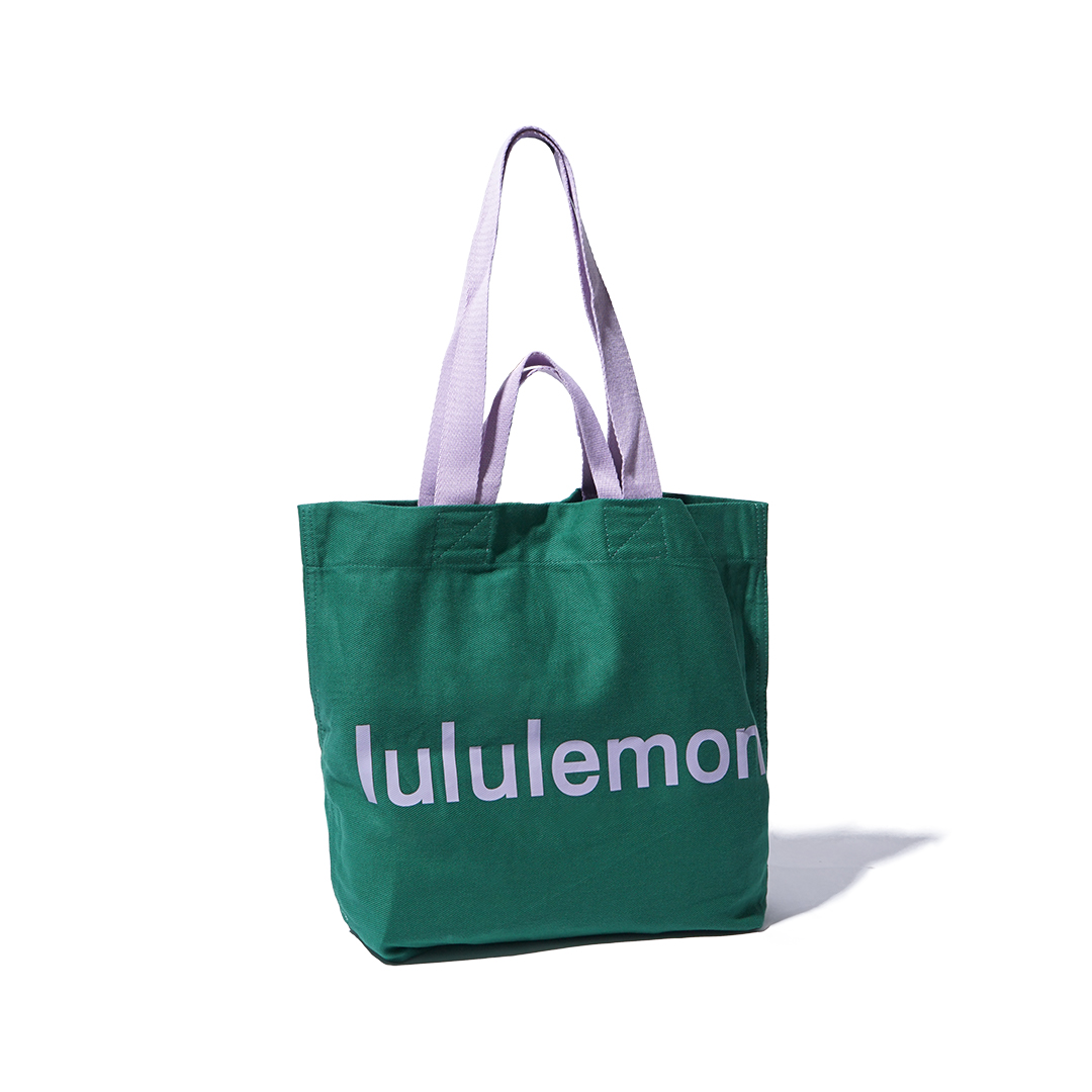 Lululemon Double-Handle Canvas Tote Bag