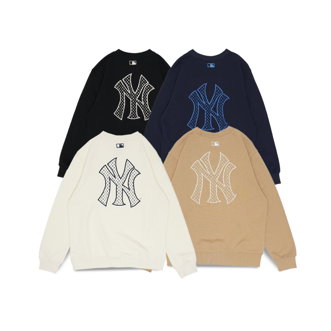 MLB Embroidery Monogram Logo Sweatshirt