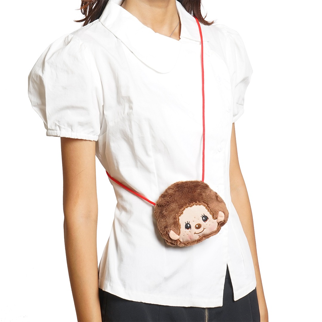 Monchhichi Mascot Neck Pouch