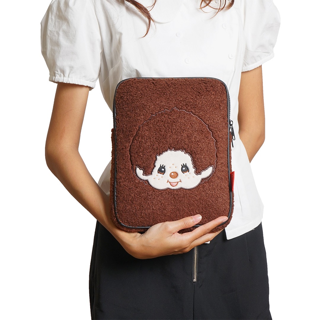 Monchhichi Chenille Tablet Pouch