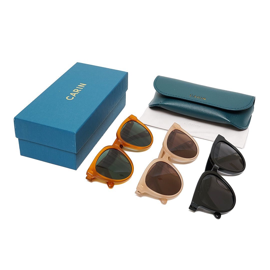Carin Kristen Round Sunglasses