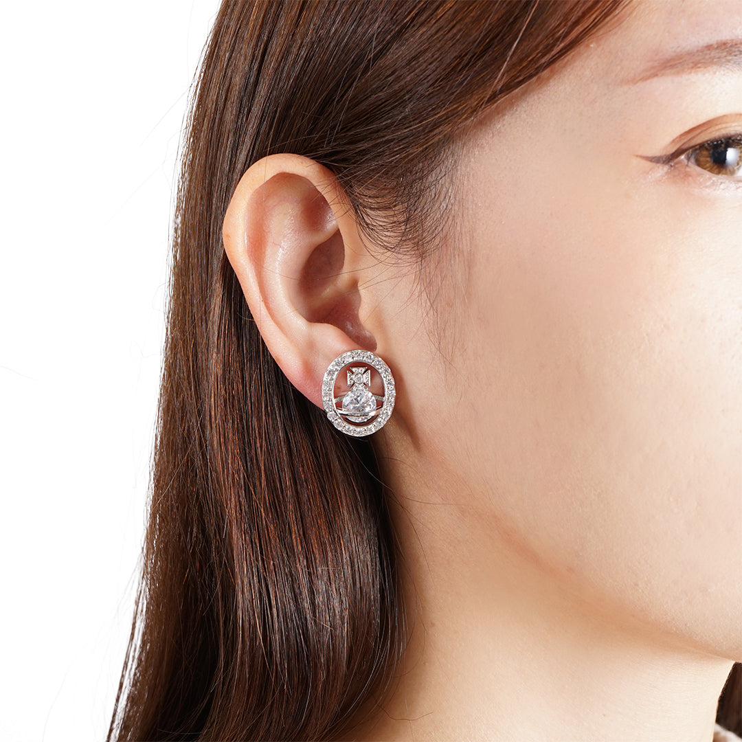 Vivienne Westwood Babeth Crystal Earrings
