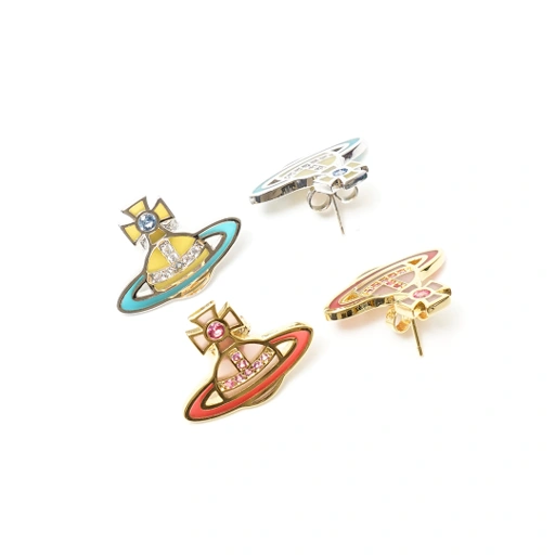 Image of Vivienne Westwood Concetta Bas Relief Earrings