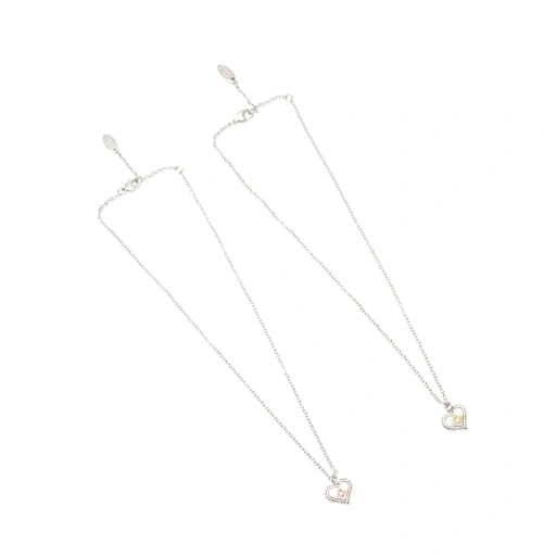 Image of Vivienne Westwood Petra Heart Pendant Necklace