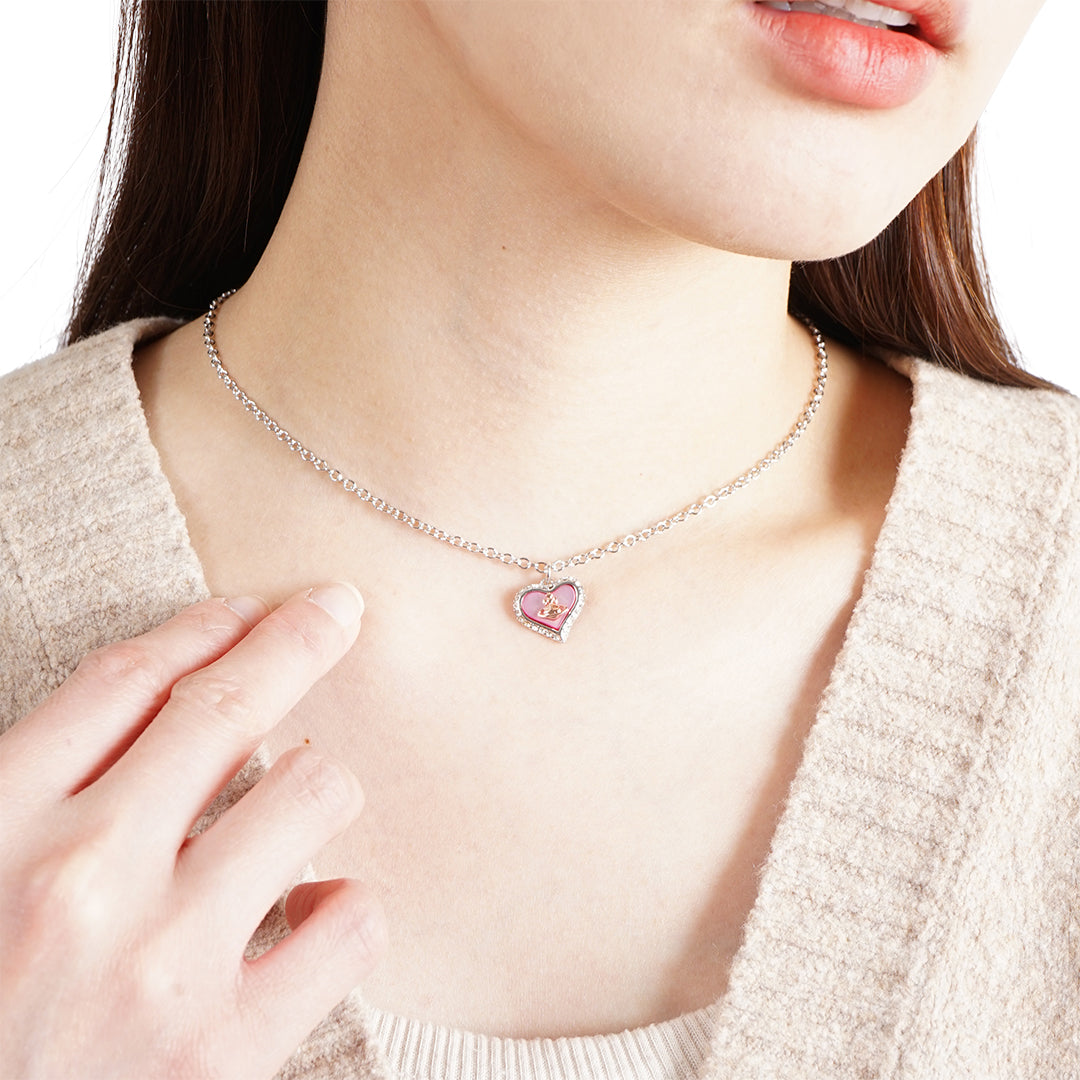 Vivienne Westwood Petra Heart Pendant Necklace