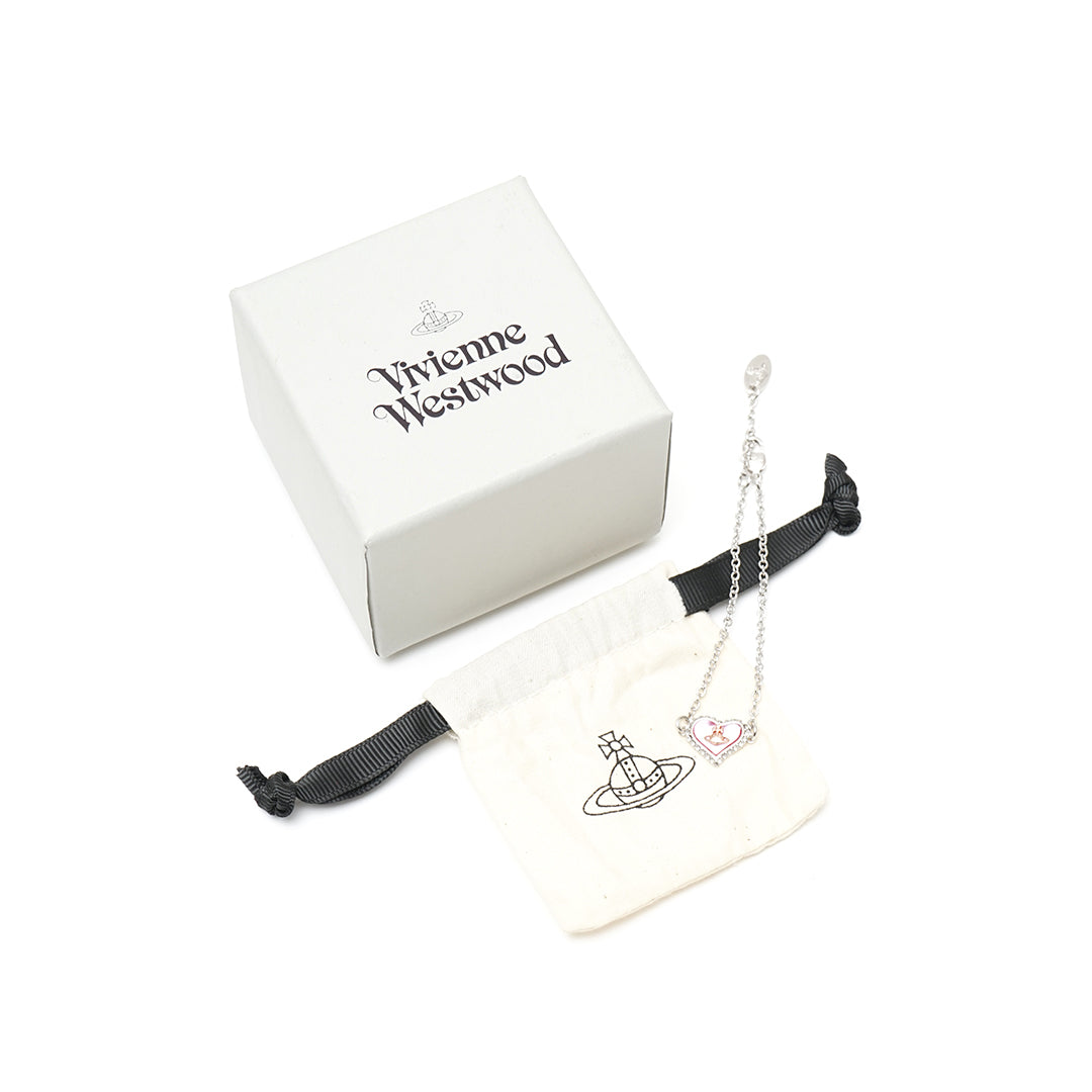 Vivienne Westwood Petra Heart Pendant Bracelet