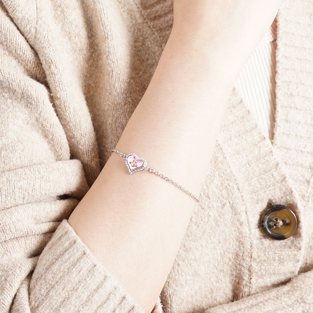 Vivienne Westwood Petra Heart Pendant Bracelet