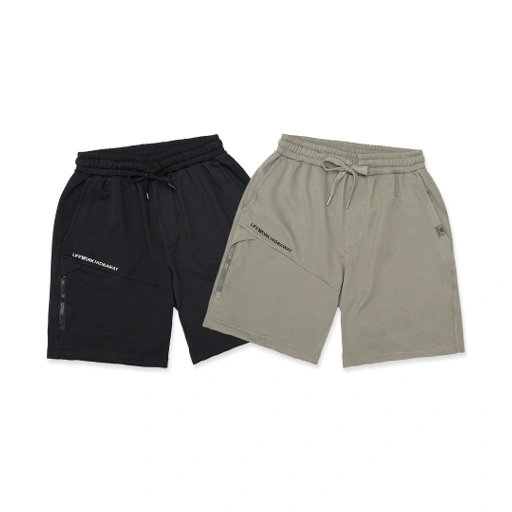 Image of LifeWork Zipped Pocket Waffle Shorts
