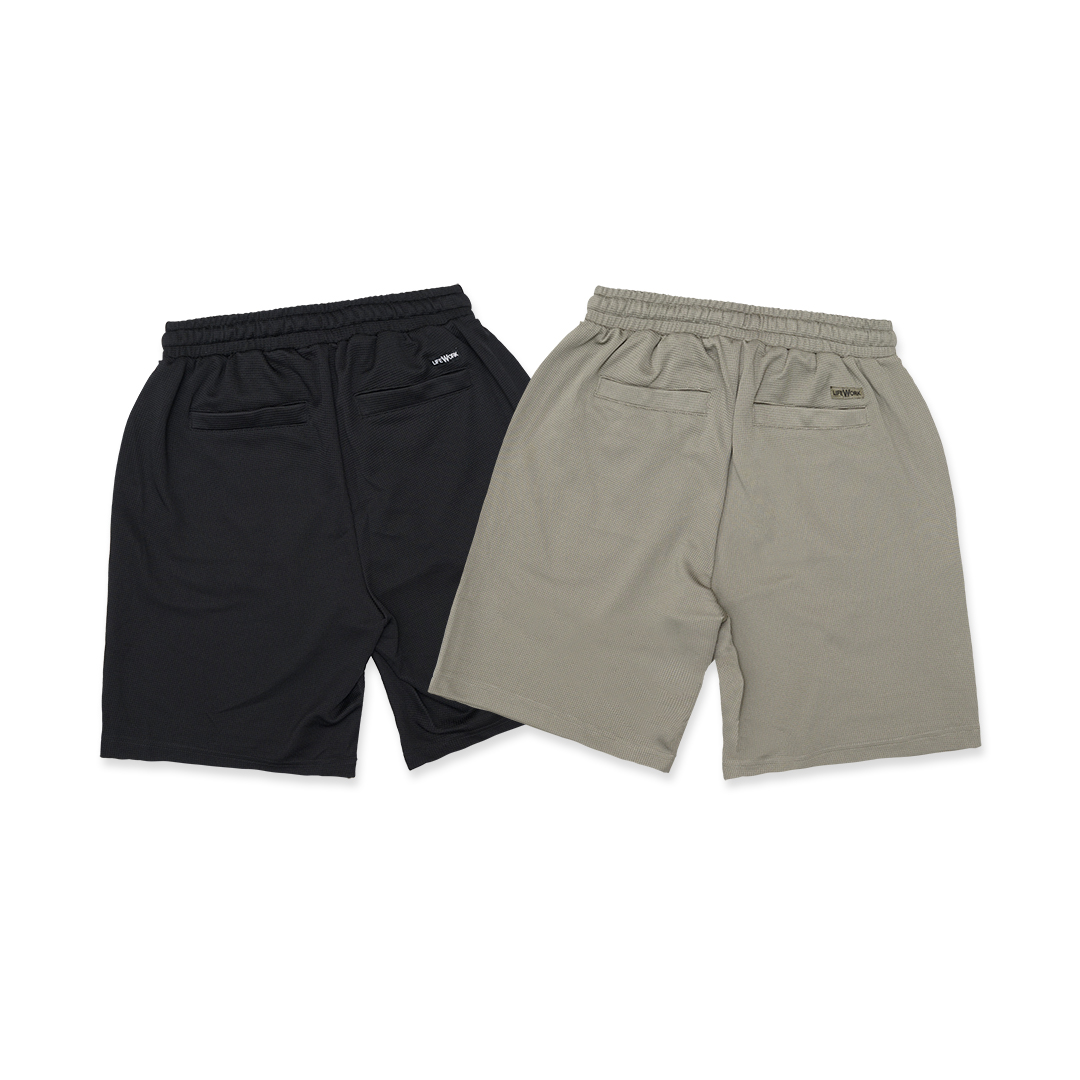 LifeWork Zipped Pocket Waffle Shorts