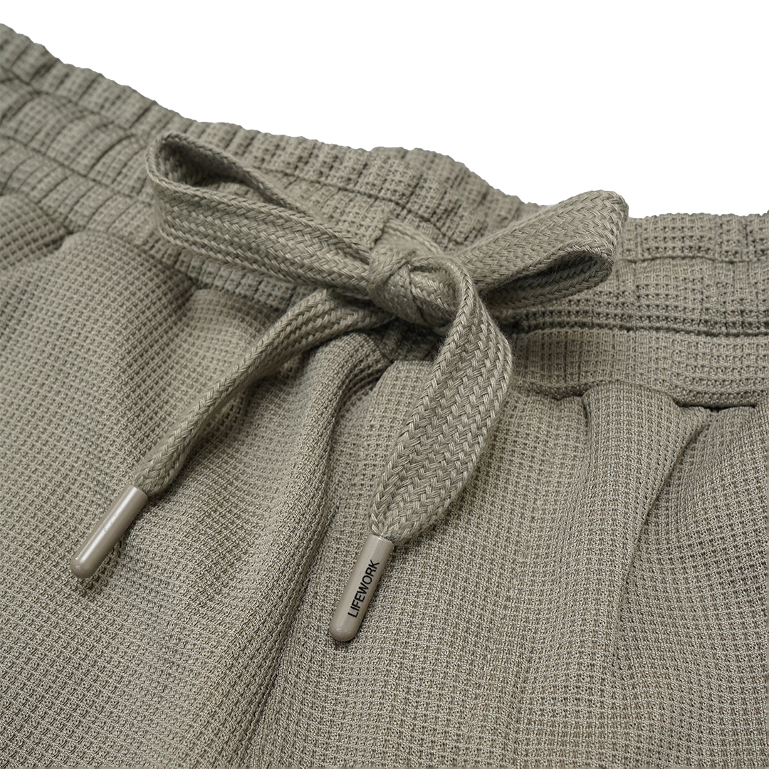 LifeWork Zipped Pocket Waffle Shorts