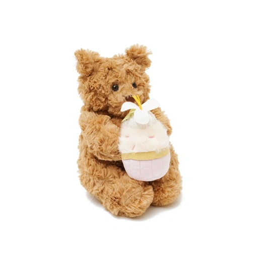 Image of Jellycat Bartholomew Bear Cupcake Doll