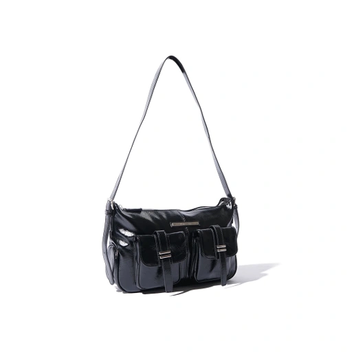 Image of Matin Kim Double Pocket Shoulder Bag