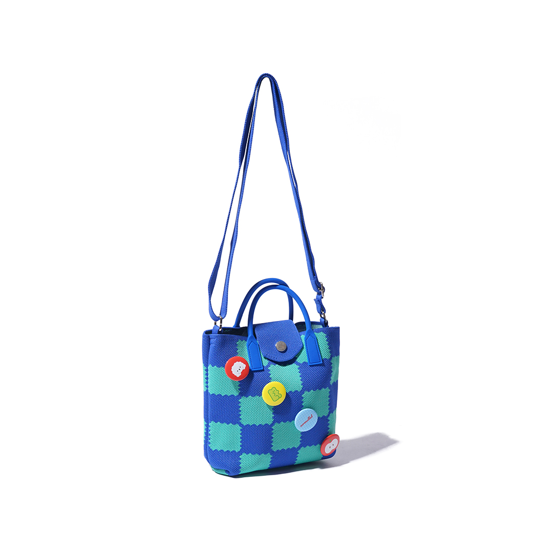 Normal Lab Pixel Pop Knitted Sling Bag
