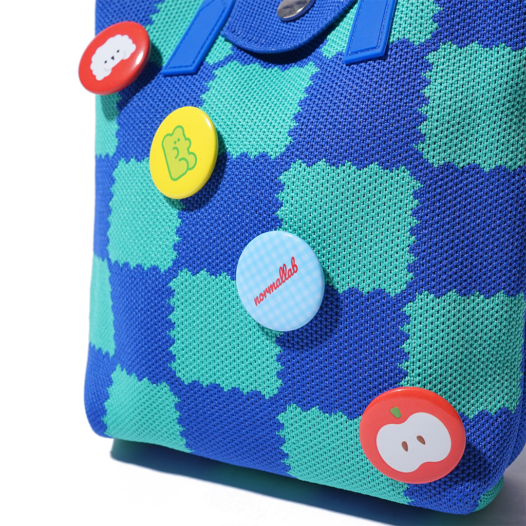 Normal Lab Pixel Pop Knitted Sling Bag