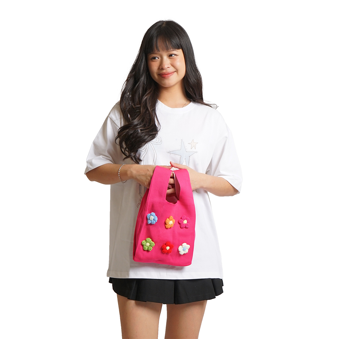 Normal Lab Floral Pop Knot Bag