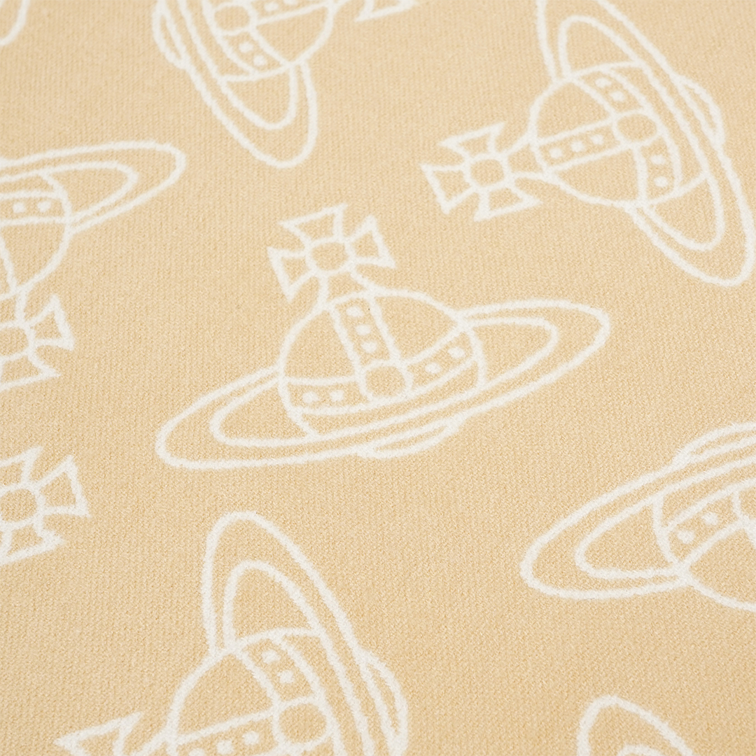 Vivienne Westwood Orb Monogrammed Pattern Scarf