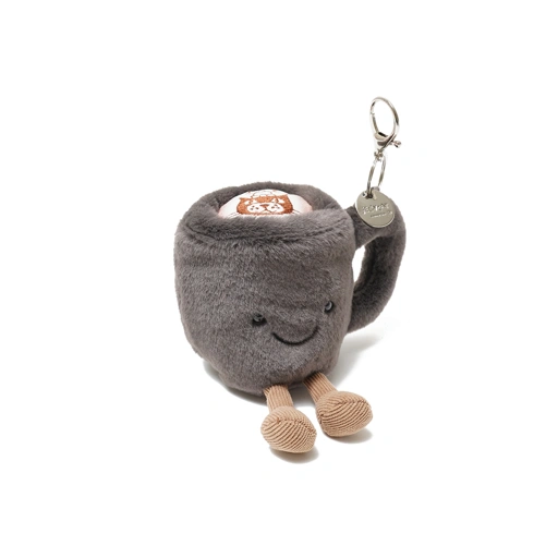 Image of Jellycat Amuseables Coffee Cup Keyring Bag Charm