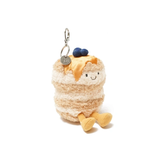 Image of Jellycat Amuseables Fran Pancakes Keyring Bag Charm