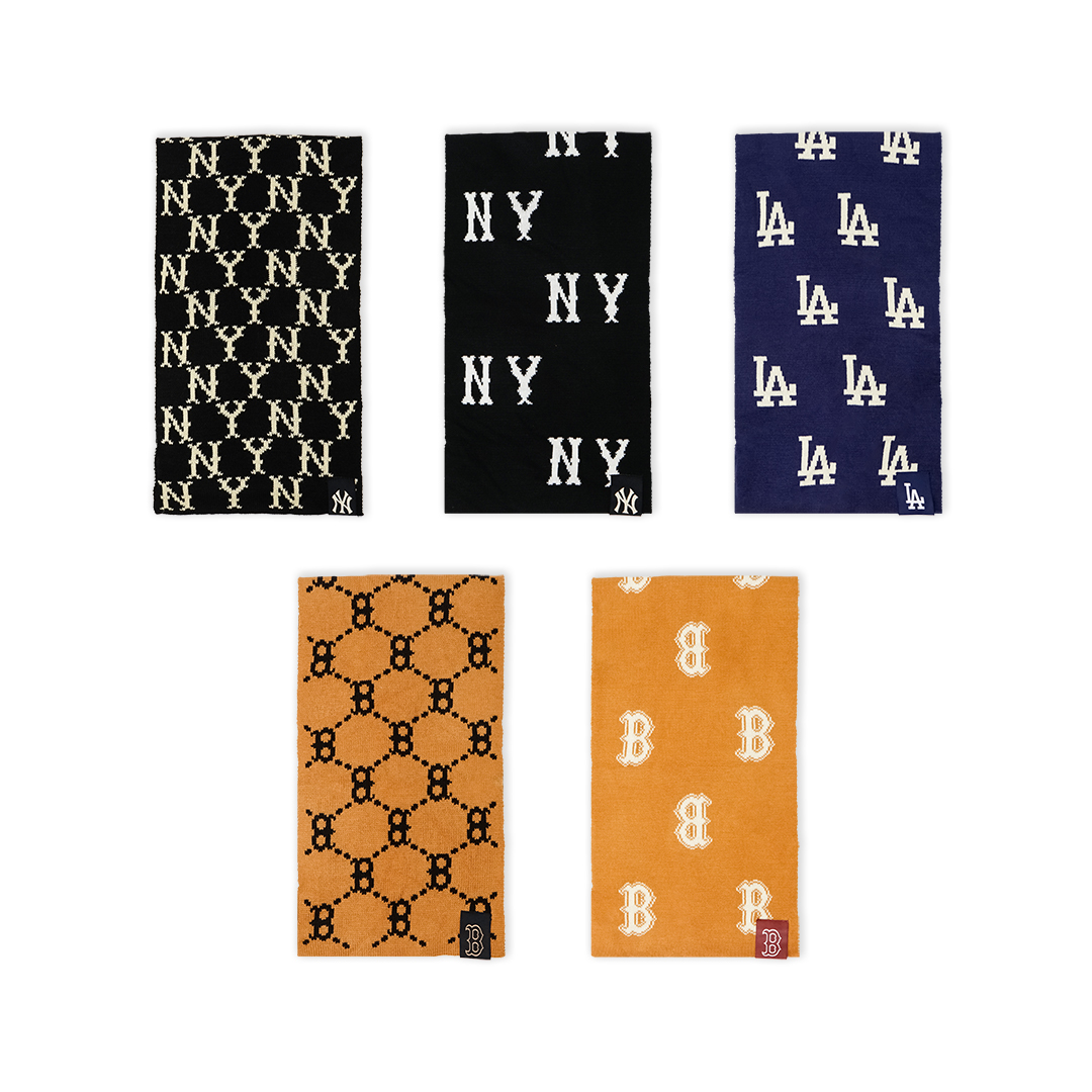 MLB Monogram Pattern Scarf