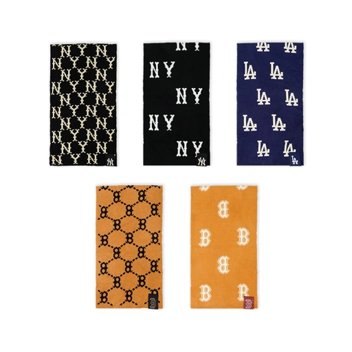 Image of M7B Monogram Pattern Scarf