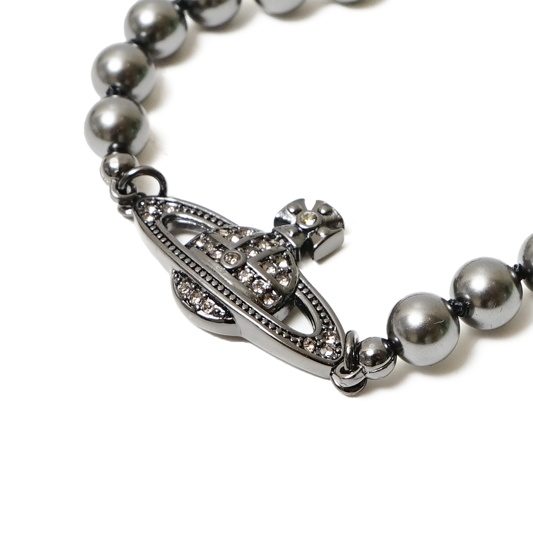 Vivienne Westwood Mini Bas Relief Pearl Bracelet