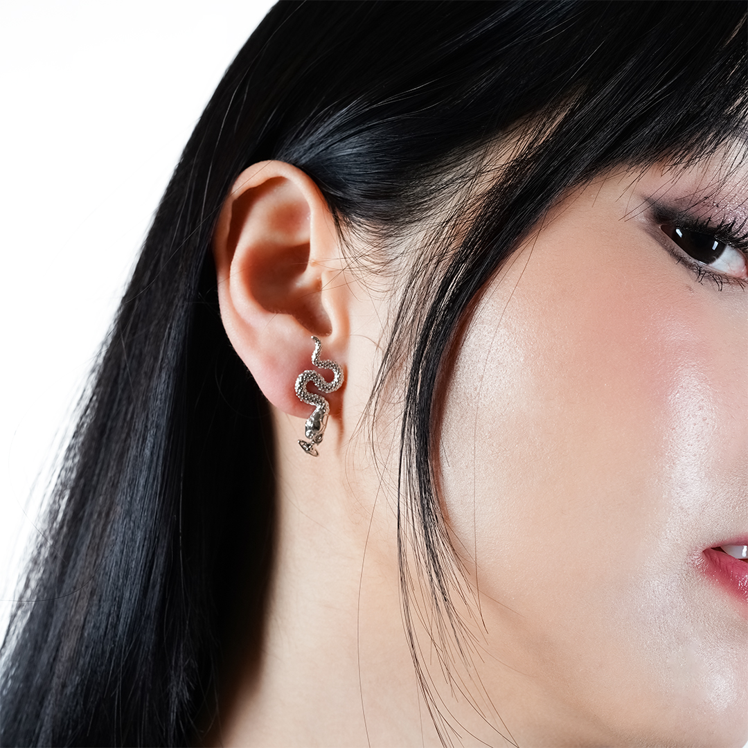 Vivienne Westwood Avalon Snake Earrings