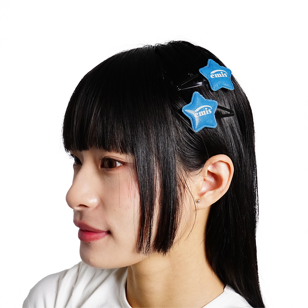 Emis Star Shape Logo Hairpin