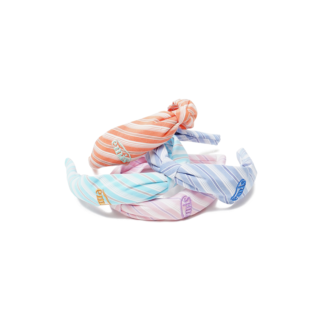 Emis Pin Stripe Ribbon Hairband