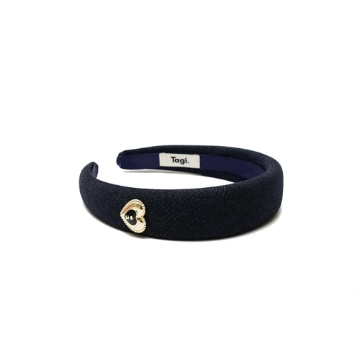 Image of Tagi Cream Love Logo Headband