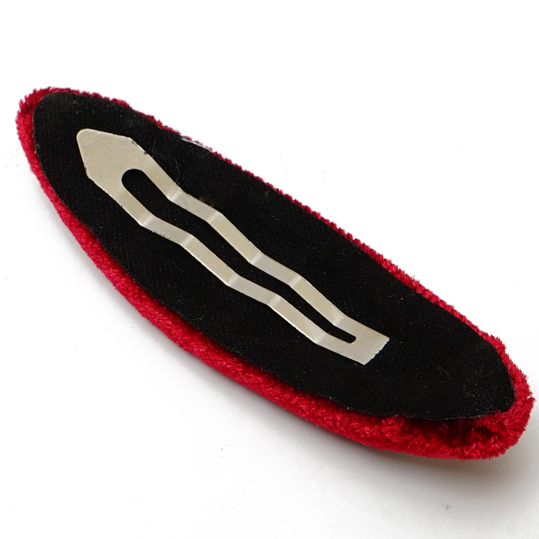 Tagi Velvet Rhinestone Hair Clip